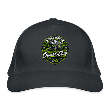 Organic Baseball Cap - graphite grey