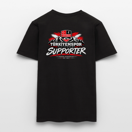 Männer T-Shirt - Schwarz