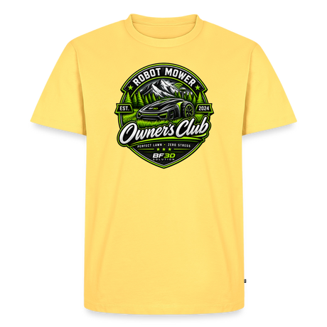 Men’s Premium T-Shirt - Pastellgelb