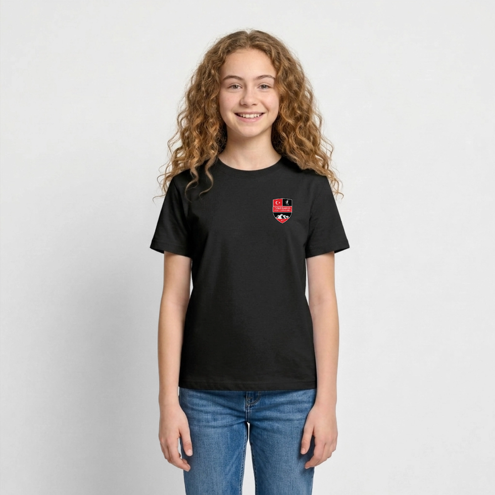 Teenager T-Shirt - Schwarz