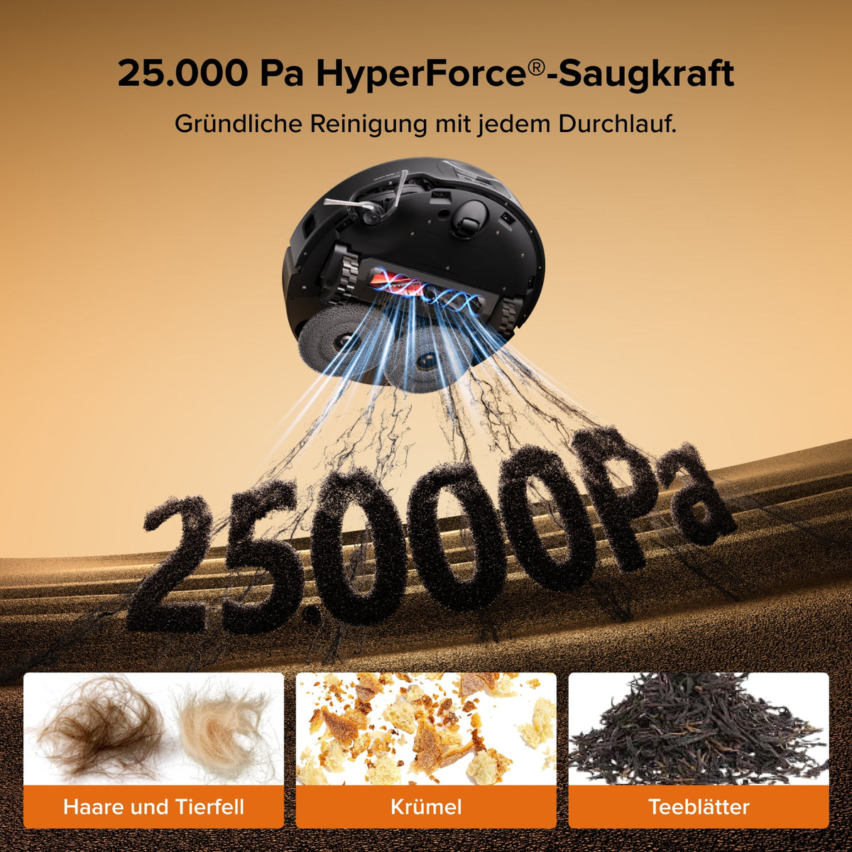 Roborock Qrevo Edge 2 Saug- & Wischroboter | 25.000 Pa, Dual Anti-Tangle