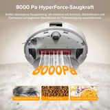 Roborock QV 35A Saug- & Wischroboter | 8.000 Pa, All-in-One Dock