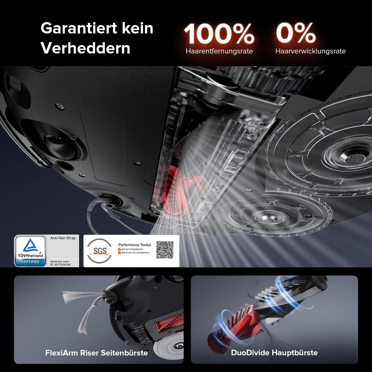 Roborock Saros 10R Saug- & Wischroboter | StarSight 2.0, Ultra-Slim