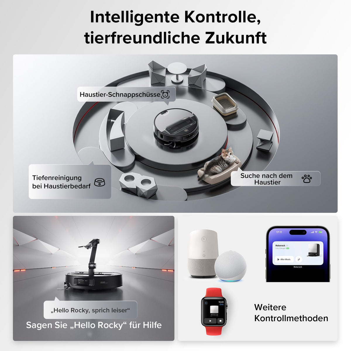 Roborock Saros Z70 Saug- & Wischroboter | 22.000 Pa, OmniGrip Arm