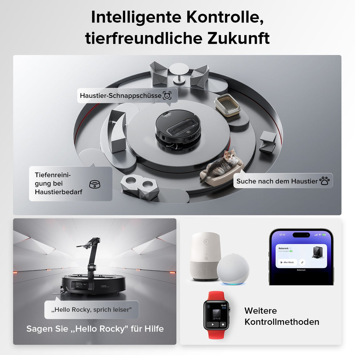Roborock Saros Z70 Saug- & Wischroboter | 22.000 Pa, OmniGrip Arm