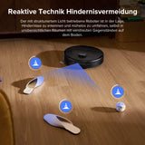 Roborock QV 35S Saug- & Wischroboter | 10.000 Pa, All-in-One Dock Roborock Deutschland Official Site