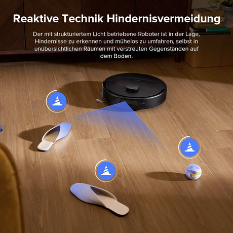 Roborock QV 35S Saug- & Wischroboter | 10.000 Pa, All-in-One Dock Roborock Deutschland Official Site