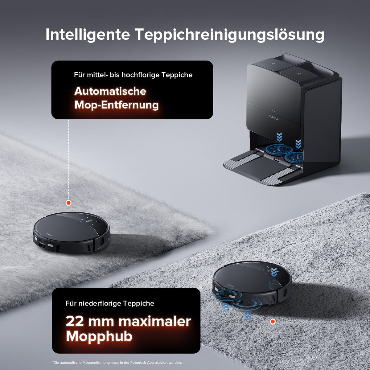 Roborock Saros 10R Saug- & Wischroboter | StarSight 2.0, Ultra-Slim