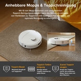 Roborock QV 35A Set Saug- & Wischroboter | 8.000 Pa, All-in-One Dock