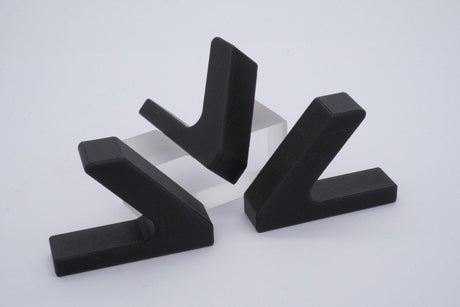 BF3D 3er-Set Garderobenhaken für Momento Akustik Paneele - 13mm, Klebeversion Haken - BF3D Solution