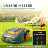 Titan Ersatzklingen - Messer Segway Navimow X430E-AWD, X450E-AWD  – 30 Stück