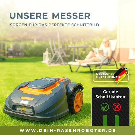 Edelstahl Ersatzklingen Segway Navimow X430E-AWD + X450E-AWD – 30 Stück Dein-Rasenroboter.de