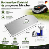 Edelstahl Ersatzklingen Segway Navimow X420E-AWD – 30 Stück