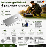 Edelstahl Ersatzklingen Segway Navimow X430E-AWD + X450E-AWD – 30 Stück Dein-Rasenroboter.de