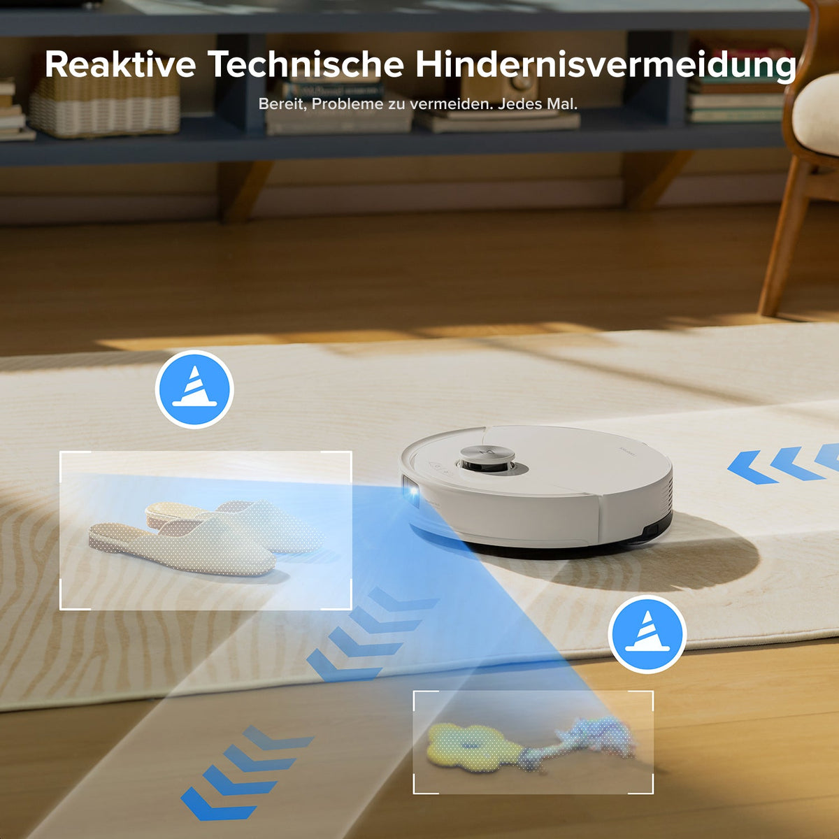 Roborock Q10 S5+ Set Saug- & Wischroboter | 10.000 Pa, Absaugstation