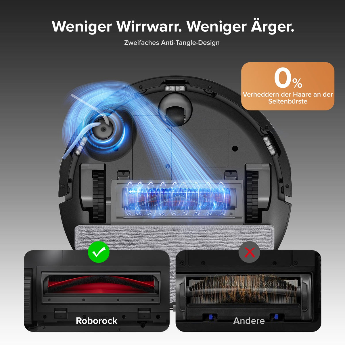 Roborock Q10 S5+ Set Saug- & Wischroboter | 10.000 Pa, Absaugstation