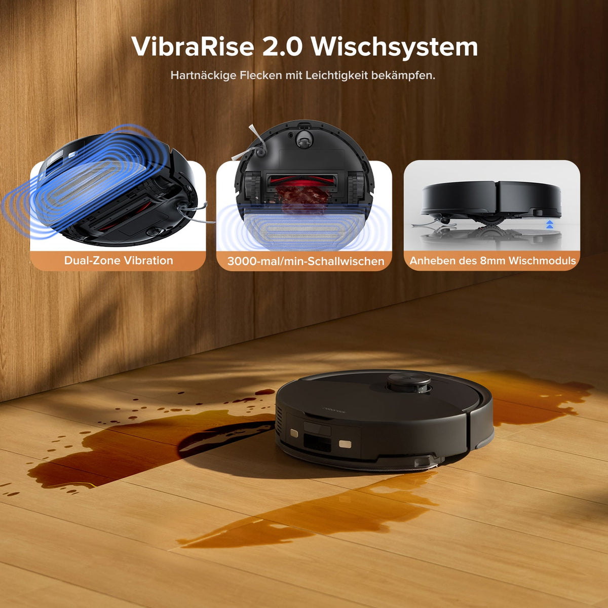 Roborock Q10 S5+ Saug- & Wischroboter | 10.000 Pa, Absaugstation