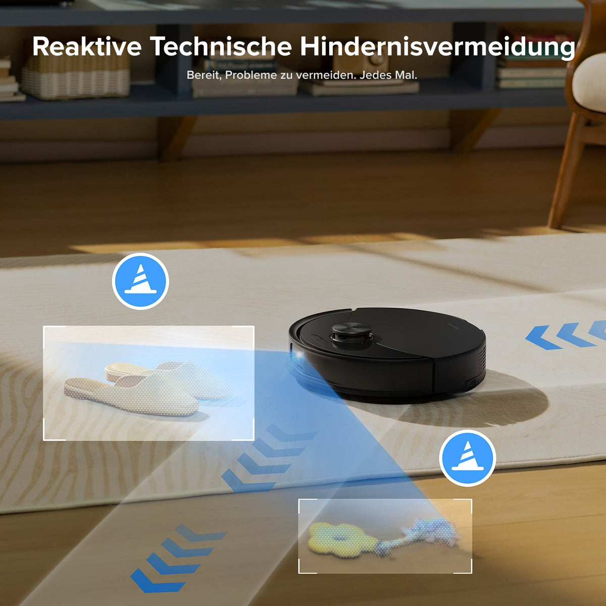 Roborock Q10 S5+ Set Saug- & Wischroboter | 10.000 Pa, Absaugstation