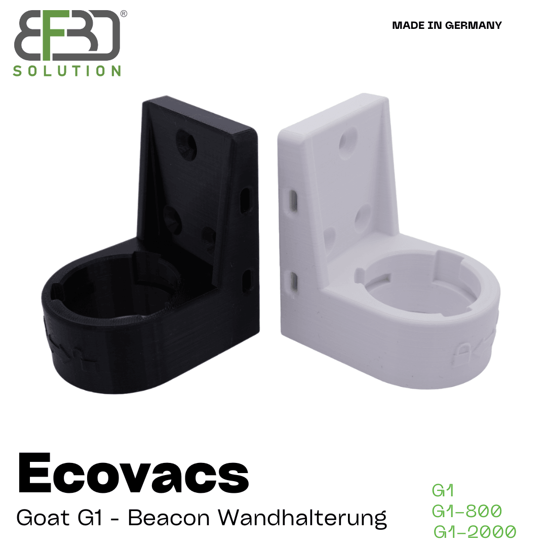 Beacon Wandhalterung Adapter für ECOVACS ® GOAT G1 Mähroboter – Flexibel und vielseitig anbringbar! - BF3D Solution