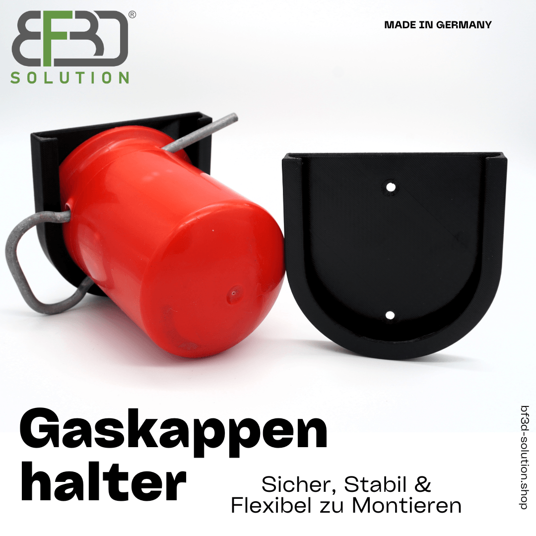 BF3D® Gaskappenhalter für Wohnmobil, Camping & Gasgrill – Sicher, Stabil & Flexibel zu Montieren - BF3D Solution