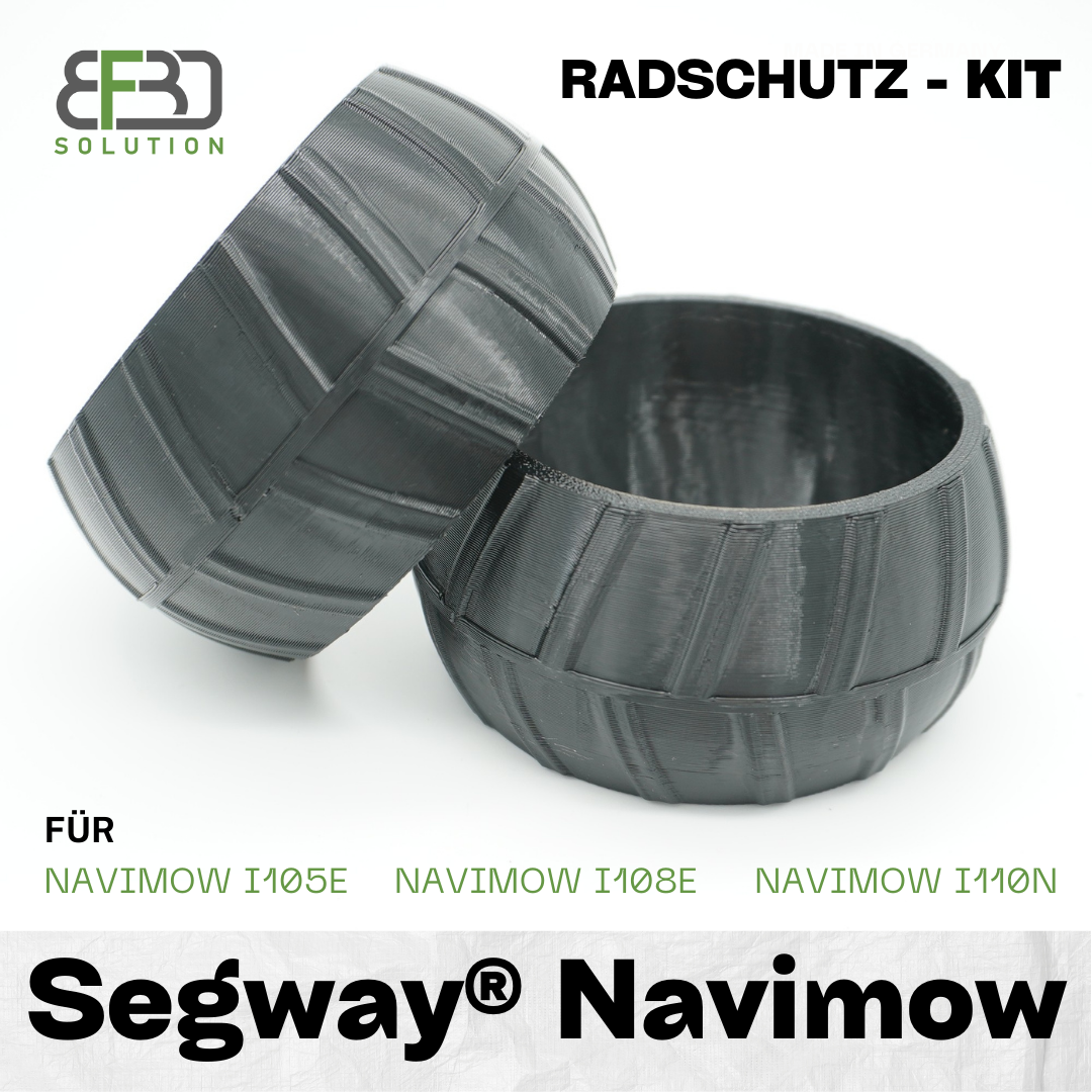 BF3D Radschutz Set für Segway Navimow i-Serie - i105e, i108e u. i110n Mähroboter Profil - Zubehör