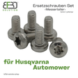 Ersatzschrauben Set (VA) für Messerteller – kompatibel mit Husqvarna Mährobotern/Rasenrobotern BF3D Solution