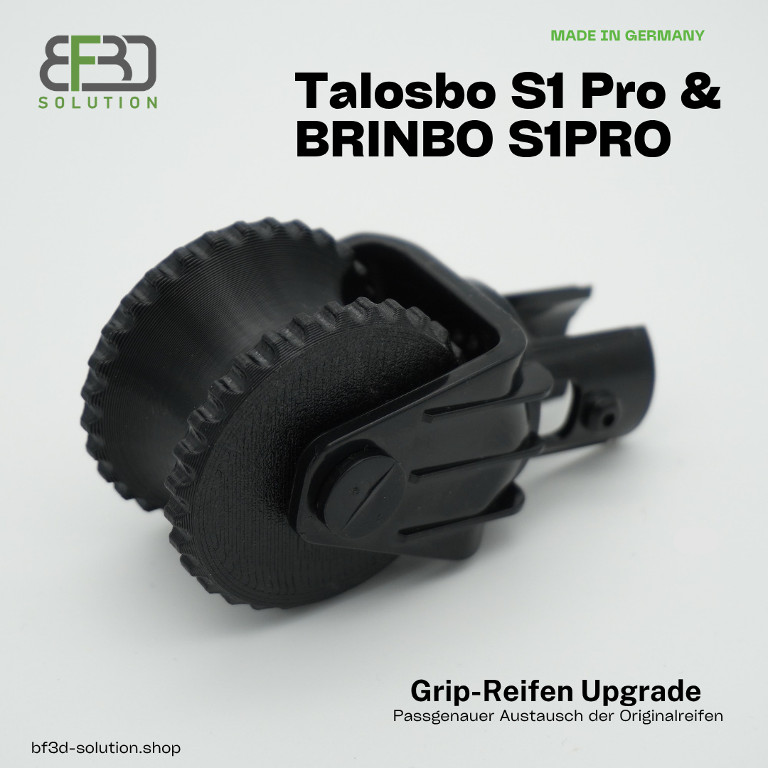 Grip-Reifen Upgrade für Talosbo S1 Pro & BRINBO S1PRO Poolroboter – 4er-Set