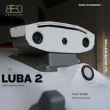 FaceShield für Mammotion ® Luba 2 AWD Kameraschutz - Kamera Zubehör ALL WHITE - BF3D Solution