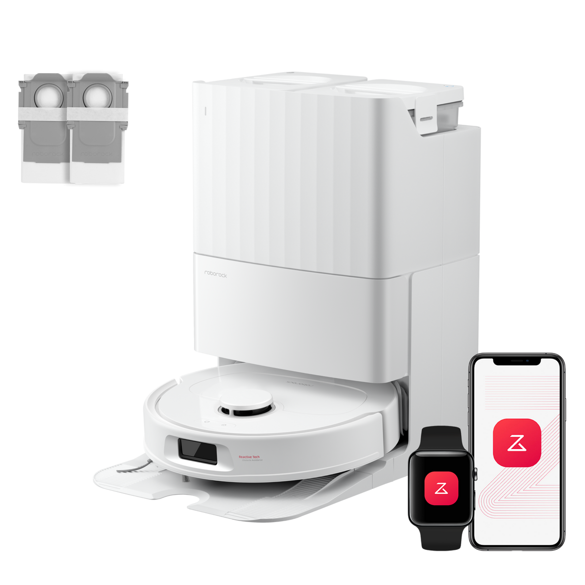 Roborock QV 35A Set Saug- & Wischroboter | 8.000 Pa, All-in-One Dock Roborock Deutschland Official Site