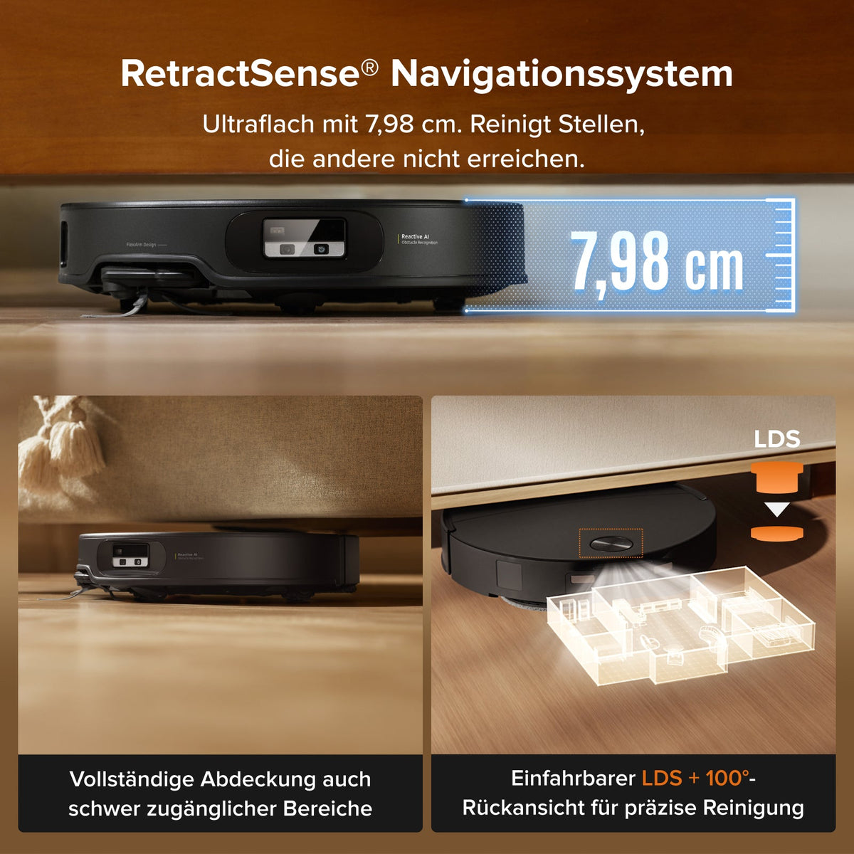 Roborock Qrevo Edge 2 Saug- & Wischroboter | 25.000 Pa, Dual Anti-Tangle