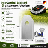 Segway Navimow i105 | i105E Klingen - Messer Edelstahl