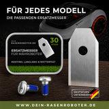 Segway Navimow i105 | i105E Klingen - Messer Edelstahl
