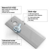 Stiga A & G Mähroboter Modelle 30  Klingen - Messer Edelstahl | Ersatzklingen