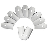 30 Edelstahl Ersatzklingen / Ersatzmesser Klingen Matrix Automowtic Mow 800