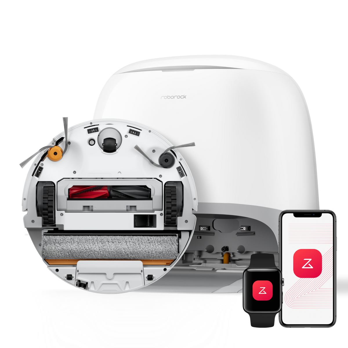 Roborock Qrevo Curv 2 Flow | 20.000 Pa, SpiraFlow Walzenmopp