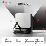 Roborock Saros Z70 Saug- & Wischroboter | 22.000 Pa, OmniGrip Arm