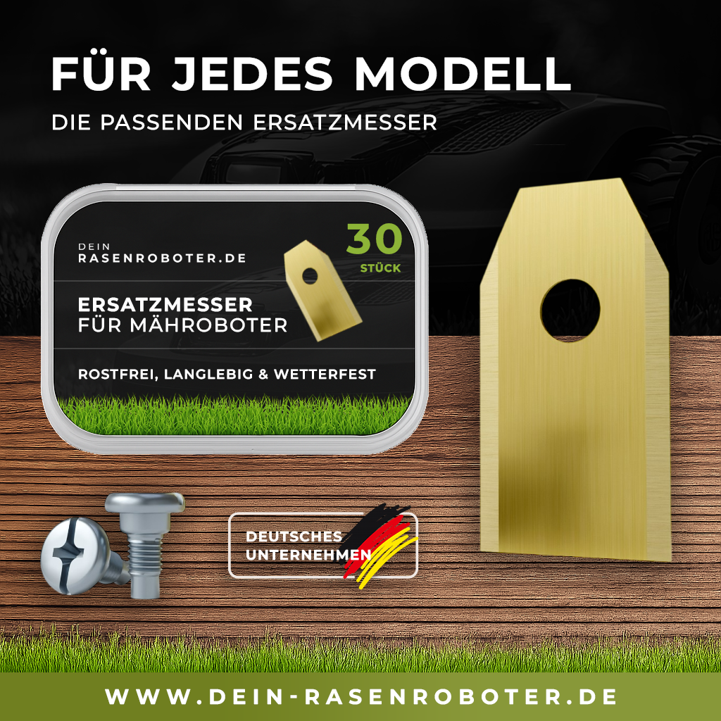 Titan Ersatzmesser für Husqvarna Automower | Gold-Edition | 35x18mm