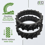 BF3D Radprofil für WORX ® M500 M700 M1000 Landroid Gummi All Terrain FLEXIBEL! BF3D Solution