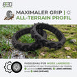 BF3D Radprofil für WORX ®  L1500 L2000 L800 Landroid Gummi All Terrain FLEXIBEL BF3D Solution