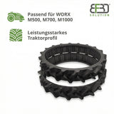 BF3D Radprofil für WORX ® M500 M700 M1000 Landroid Gummi All Terrain FLEXIBEL! BF3D Solution