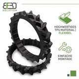 BF3D Radprofil für WORX ®  L1500 L2000 L800 Landroid Gummi All Terrain FLEXIBEL BF3D Solution