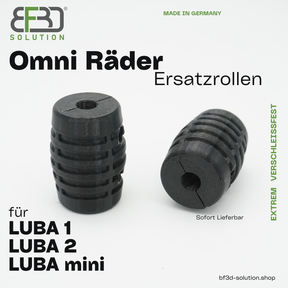 Ersatzrolle für das Omni-Wheel des Mammotion Luba Mähroboters.
