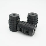 Ersatzrolle für Mammotion Luba Omni-Wheel mit Gummiprofil.
