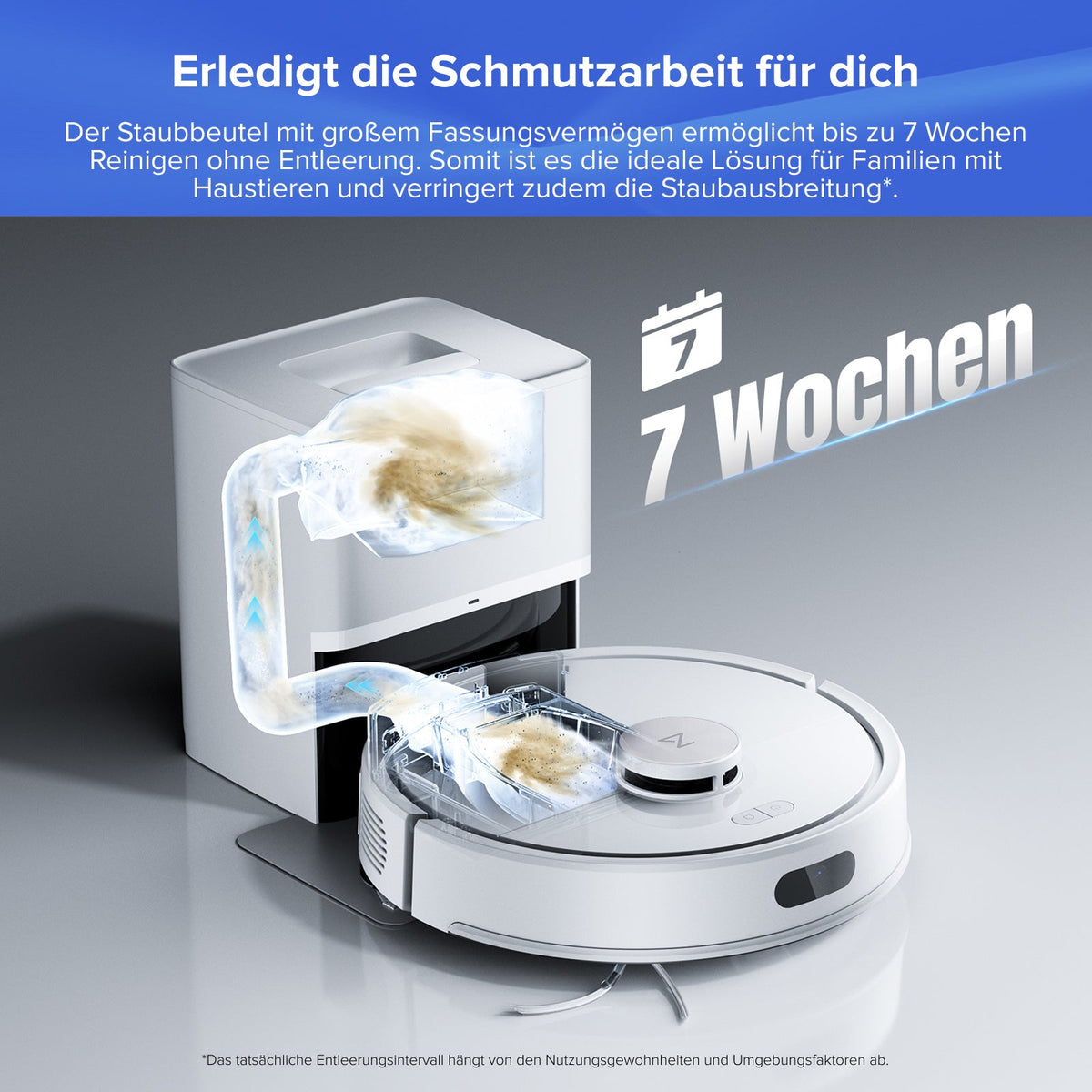 Roborock Q7 L5+ Set Saug- & Wischroboter | 8.000 Pa, Auto-Entleerung Roborock Deutschland Official Site