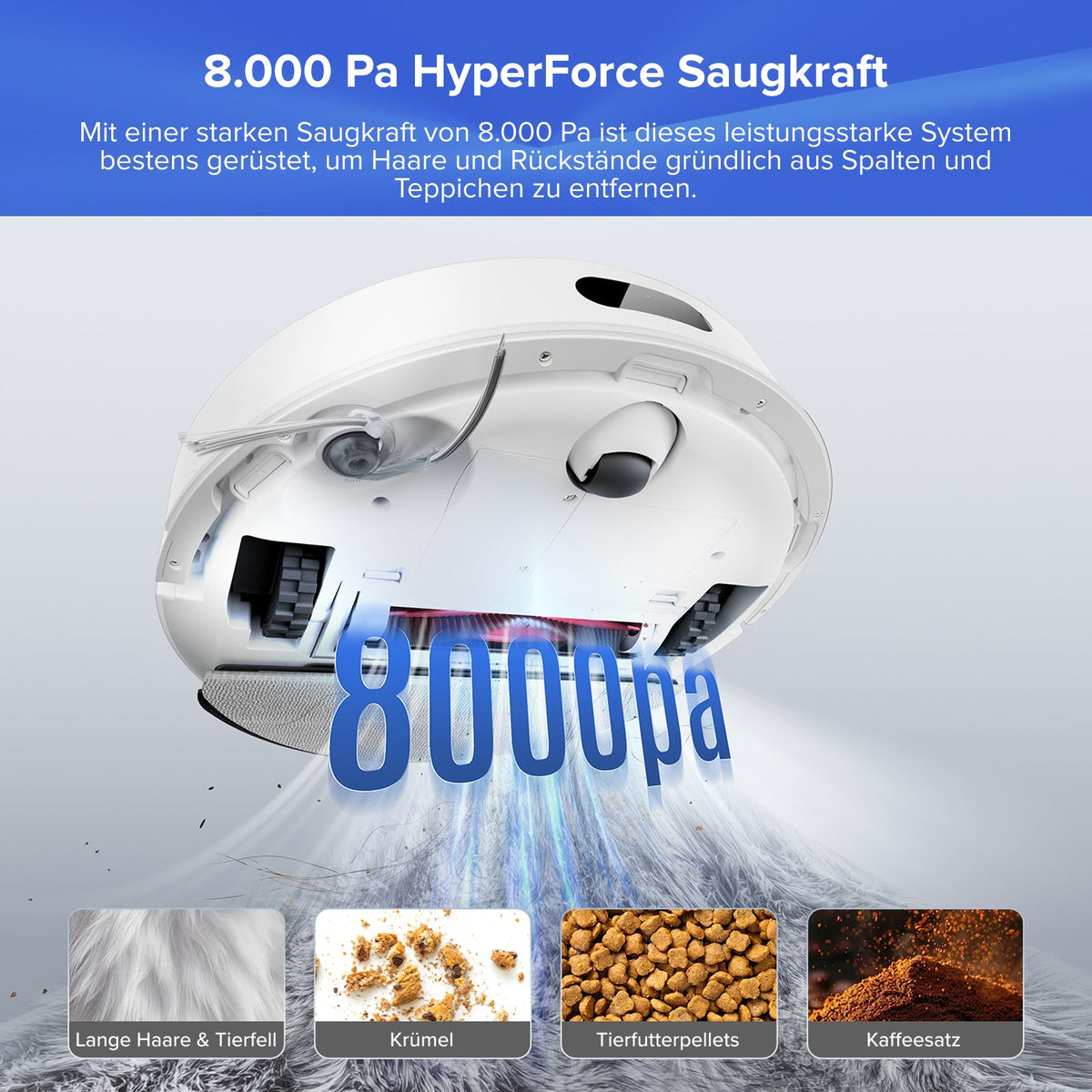 Roborock Q7 L5+ Set Saug- & Wischroboter | 8.000 Pa, Auto-Entleerung Roborock Deutschland Official Site