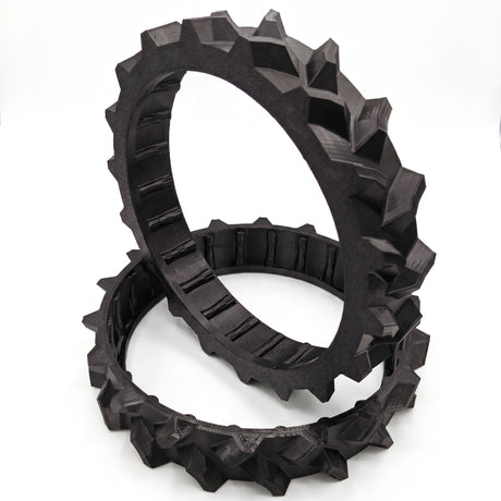 BF3D Radprofil für WORX ®  L1500 L2000 L800 Landroid Gummi All Terrain FLEXIBEL BF3D Solution